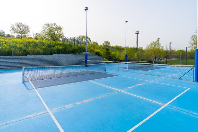 Construire terrain pickleball